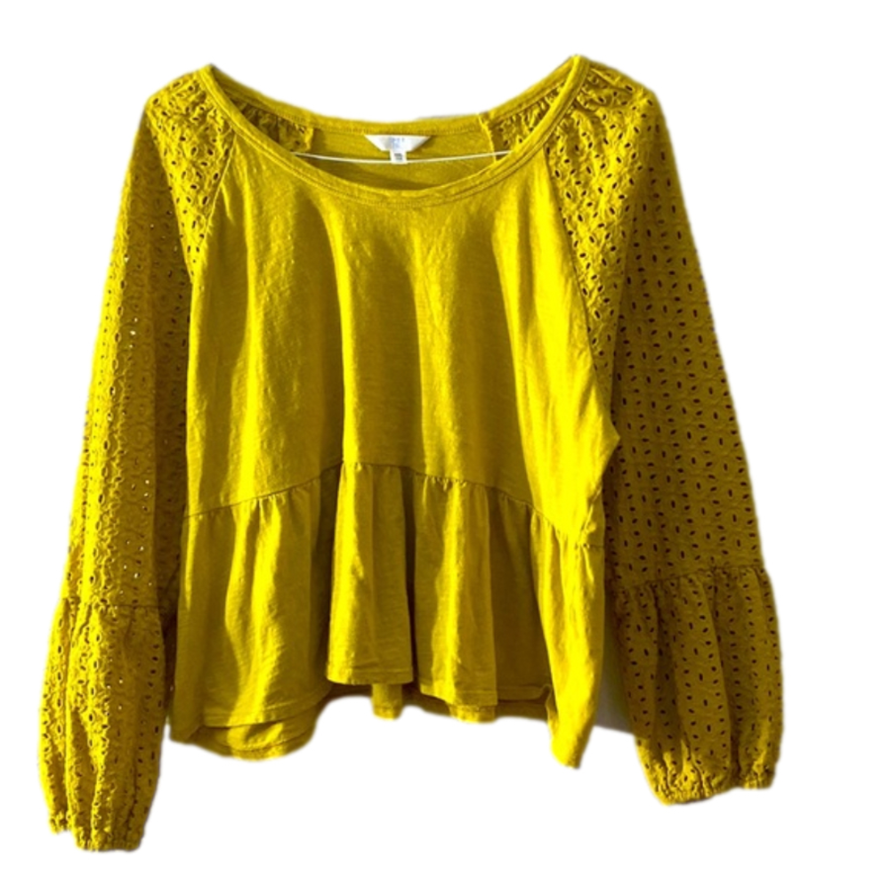 YELLOW Blouse Size 2XL
